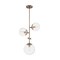 Nuvo Fixture, Pendant, 3-Lght, Incandescent, 60W, 120V, B10, Candelabra Bse, Height: 22.38 60/7124 - alternate 2